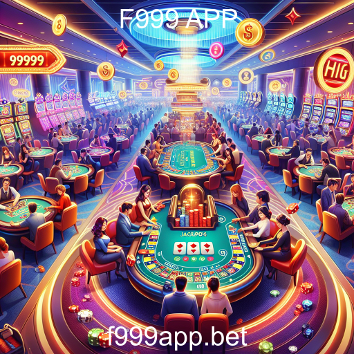 Descubra a Emoção dos Jackpots Altos no F999 APP